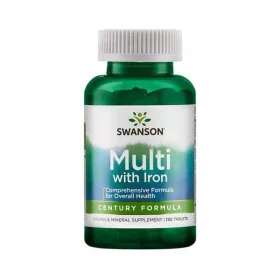   Swanson Just One Complete Multi with Iron (Multivitamin vassal) 130db tabletta