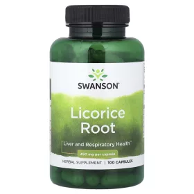 Swanson Licorice Root Édesgyökér kapszula 100db