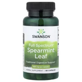 Swanson Spearmint Leaf 400mg kapszula 60db