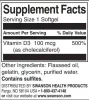 Swanson D3 vitamin 4000NE 90db lágyzselatin kapszula