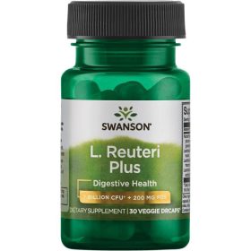   Swanson Lactobacillus Reuteri Plus 30 kapszula (3 féle Probiotikum + Prebiotikum)