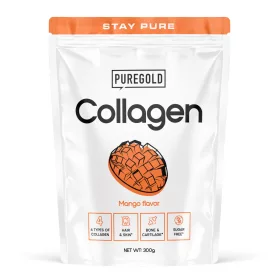 PureGold Marha kollagén italpor - Mango 300g