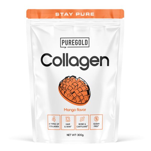 PureGold Marha kollagén italpor - Mango 300g