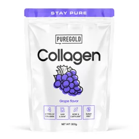 PureGold Marha kollagén italpor - Grape 300g