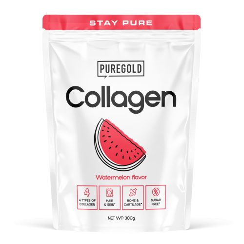 PureGold Marha kollagén italpor - Watermelon 300g