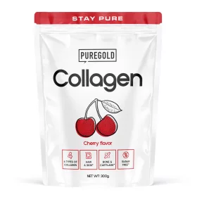 PureGold Marha kollagén italpor - Cherry 300g