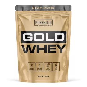 PureGold Gold Whey fehérjepor - Strawberry Milkshake 500g