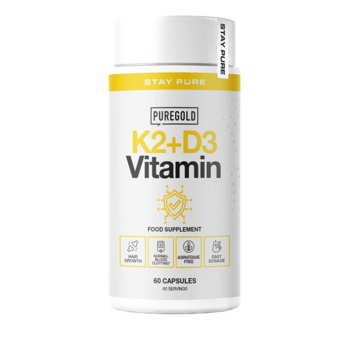 PureGold K2D3 Vitamin kapszula 60db