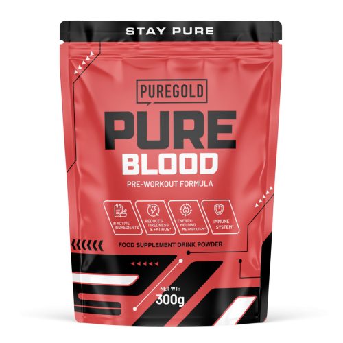 PureGold Pure Blood Pre-Workout - Tutti Frutti 300g