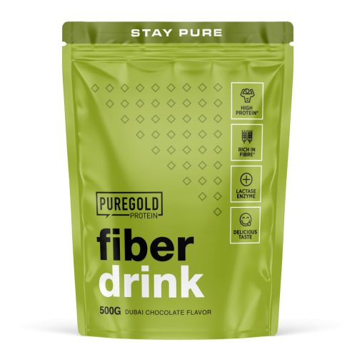 PureGold Fiber Drink - Dubai Chocolate 500g
