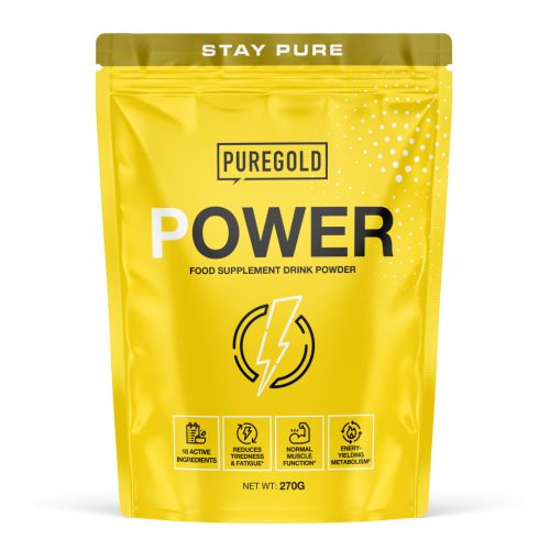 PureGold Power Pre-Workout - Peach 270g