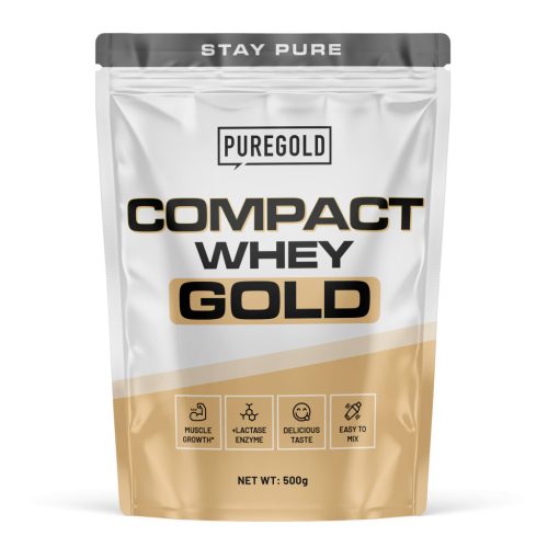 PureGold Compact Whey Gold fehérjepor - Strawberry Ice Cream 500g