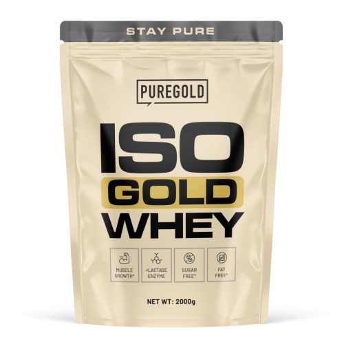 PureGold Iso Whey Gold fehérjepor - Bourbon Vanilla 2000g