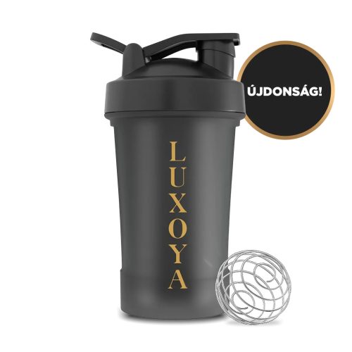 Luxoya Rugós Shaker - fekete színben