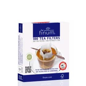Finum Papír teafilter pálcikával 100db