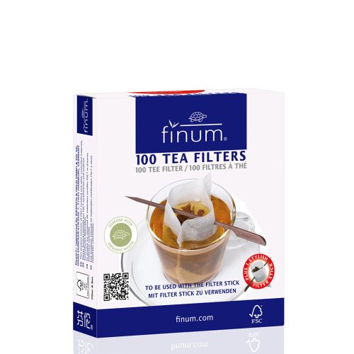 Finum Papír teafilter pálcikával 100db