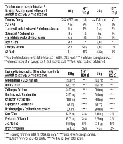 Luxoya Complex rostpuding fehérjével krémes banán puding ízű 300 g