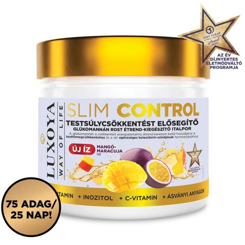 Luxoya Slim Control + Burn kapszula csomag - Mangó-Maracuja íz