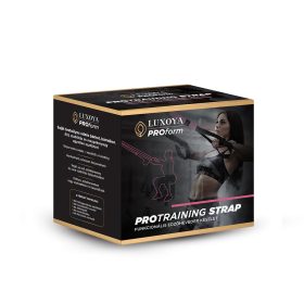   Luxoya PROTRAINING STRAP - Funkcionális edzőheveder - Szatén rózsaszín