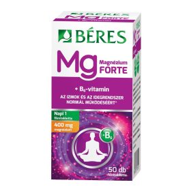   Béres Magnézium 400mg Forte B6- vitaminnal 50db filmtabletta