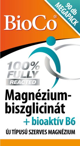 BioCo Magnézium-biszglicinát + B6 vitamin tabletta 90db