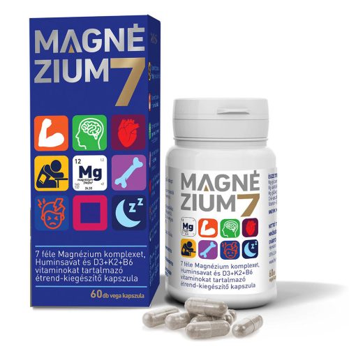 Magnézium 7 étrend-kiegészítő kapszula 60db