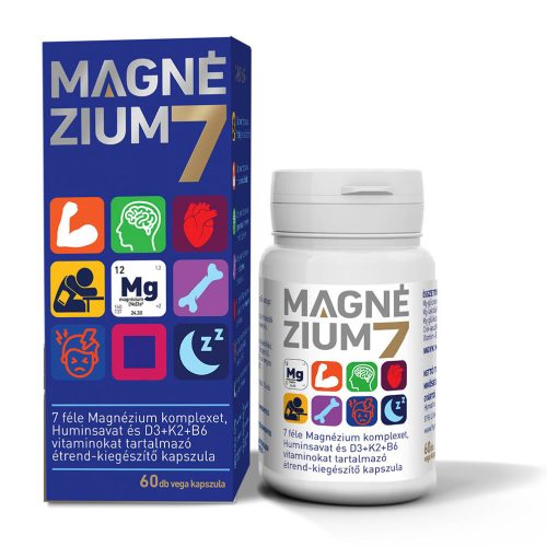 Magnézium 7 étrend-kiegészítő kapszula 60db