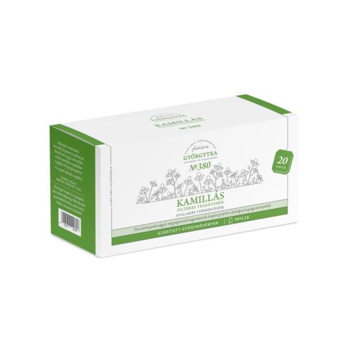 Györgytea Kamillás filteres teakeverék Gyulladás csökkentésére No.380