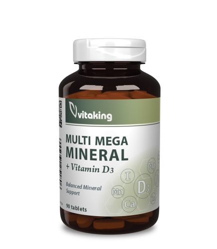 Vitaking Multi Mega Mineral 90db tabletta