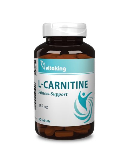 Vitaking L-carnitine kapszula 680mg - 60 db