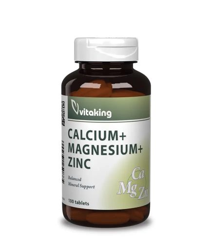 Vitaking CalMag + Cink (100) tabletta