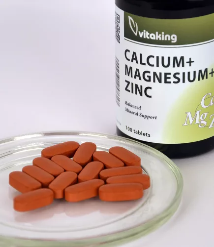 Vitaking CalMag + Cink (100) tabletta