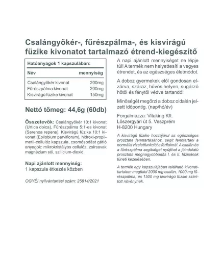 Vitaking Prostate complex (60) kapszula