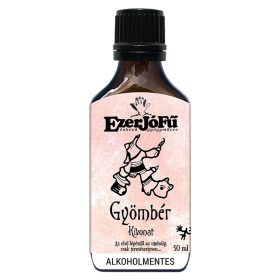   EzerJóFű Gyömbér kivonat alkoholmentes, növényi glicerinnel 50ml