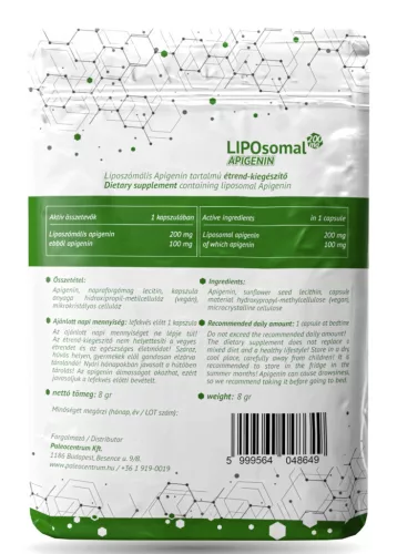 Paleolit LIPOsomal Apigenin 200mg kapszula 30db 
