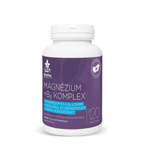 WTN Magnézium + B6 komplex 120 kapszula