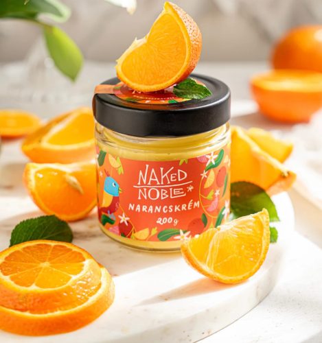 Naked Noble Málnás étcsokoládékrém édesítőszerekkel 200 g