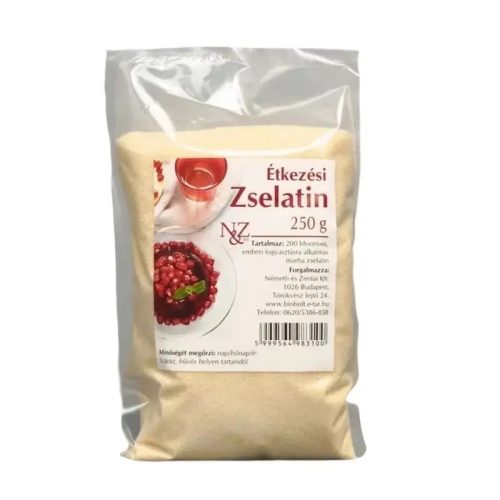 N&Z Étkezési Zselatin 200 bloom 250 g