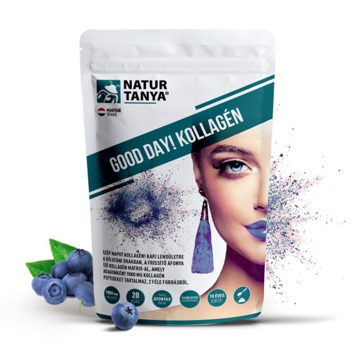 Natur Tanya® Kollagén áfonya ízű 237g Good Day!