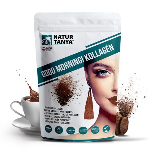 Natur Tanya® Kollagén cappuccino ízű 320 g Good Morning!