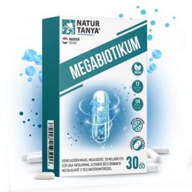   Natur Tanya® Megabiotikum kapszula 30db 12 féle baktériumtörzs, 120 milliárd CFU