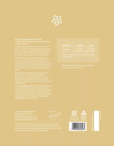 GAL Magnézium-L-laktát 221g