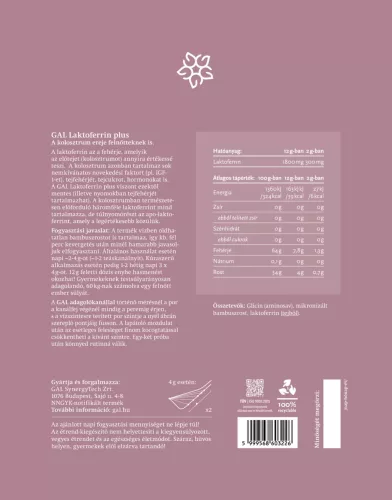 GAL Laktoferrin plus 120g