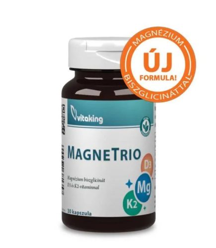 Vitaking MagneTrio [Mg+K2+D3] kapszula 30db
