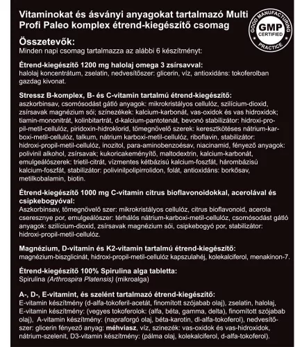 Vitaking Multi Paleo Profi havi csomag (30)