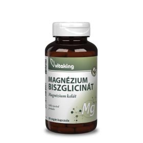   Vitaking Magnézium Biszglicinát (80) vegán kapszula (Magnézium kelát) 80db