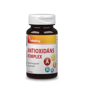   Vitaking Antioxidáns komplex – A+D+E+K2+ szelén kapszula 30db