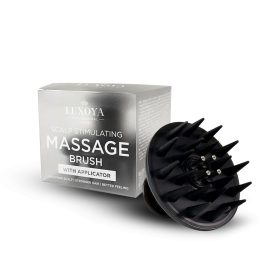 Luxoya fejbőrstimuláló masszázskefe - Applikátorral