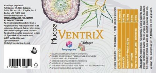 Freyagena Balance Mucoe Ventrix kapszula 80 db