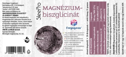 Freyagena SleePro Magnézium-biszglicinát kapszula 30db